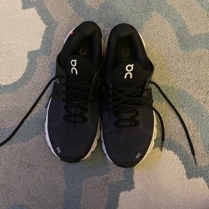 On cloud, running shoes